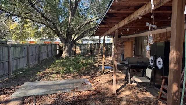 a view of water heater room