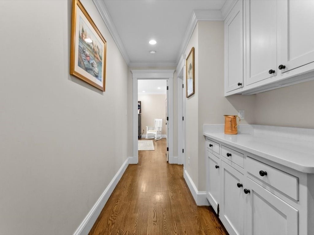 25 Forest Street Manchester, MA 01944 - Photo 14 of 34 a hallway with cabinets