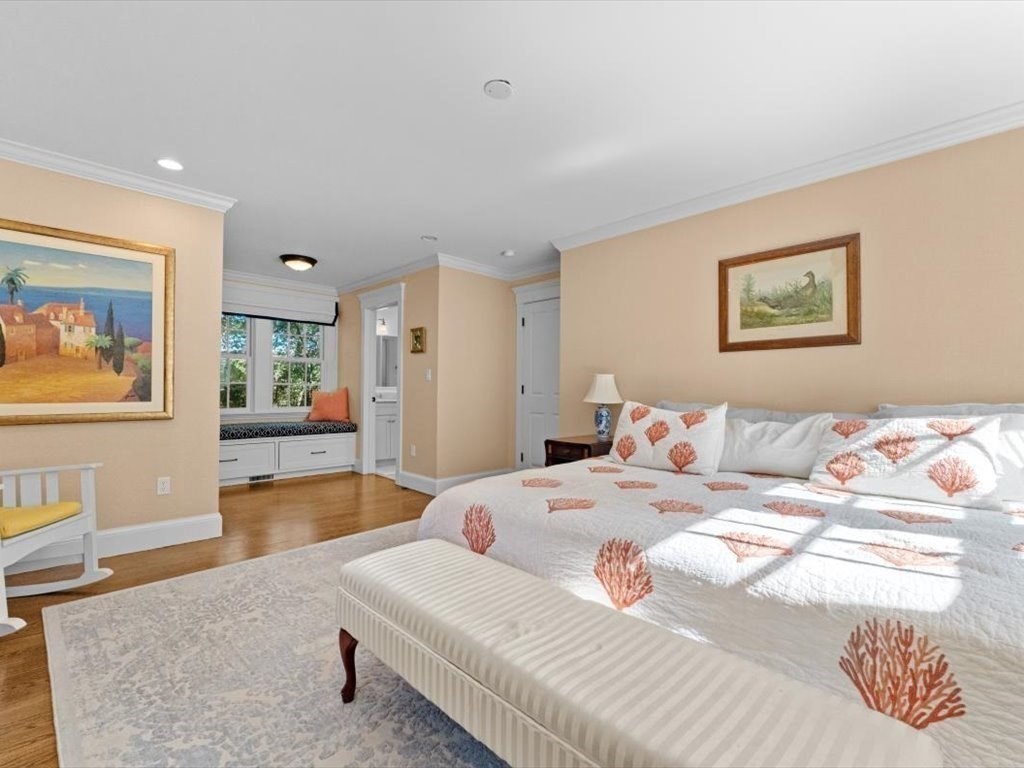 25 Forest Street Manchester, MA 01944 - Photo 15 of 34 a bed room with a bed and a couch