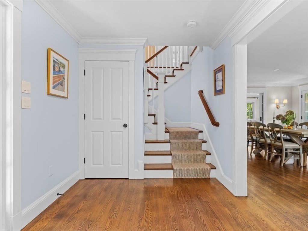 25 Forest Street Manchester, MA 01944 - Photo 3 of 34 a view of entryway and hall with wooden floor