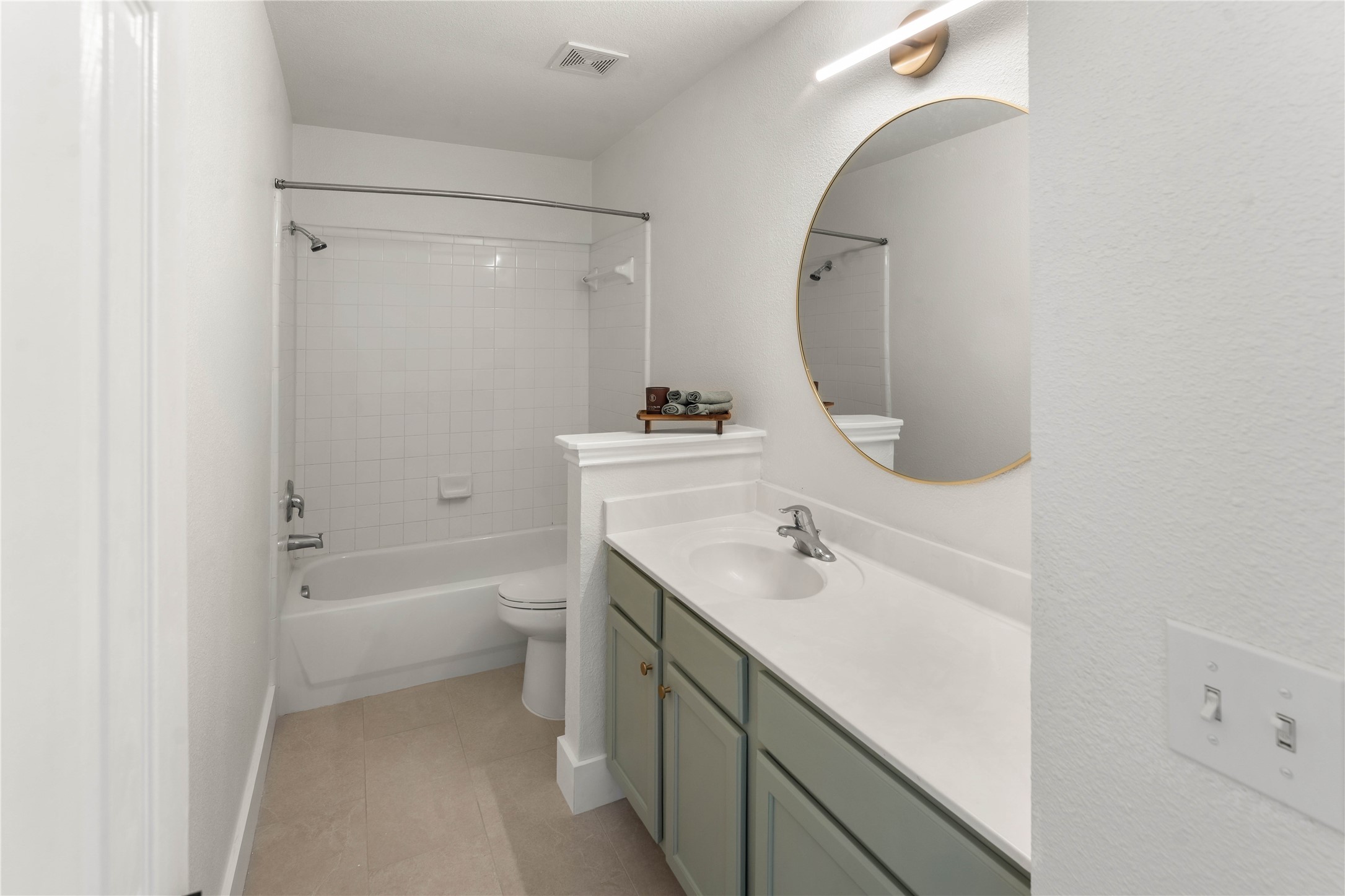 183 Musgrav Kyle, TX 78640 - Photo 20 of 24 a bathroom with a sink a toilet and shower