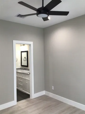 a view of a bathroom with a window