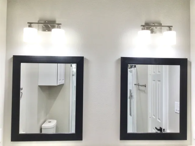 a bathroom with a toilet