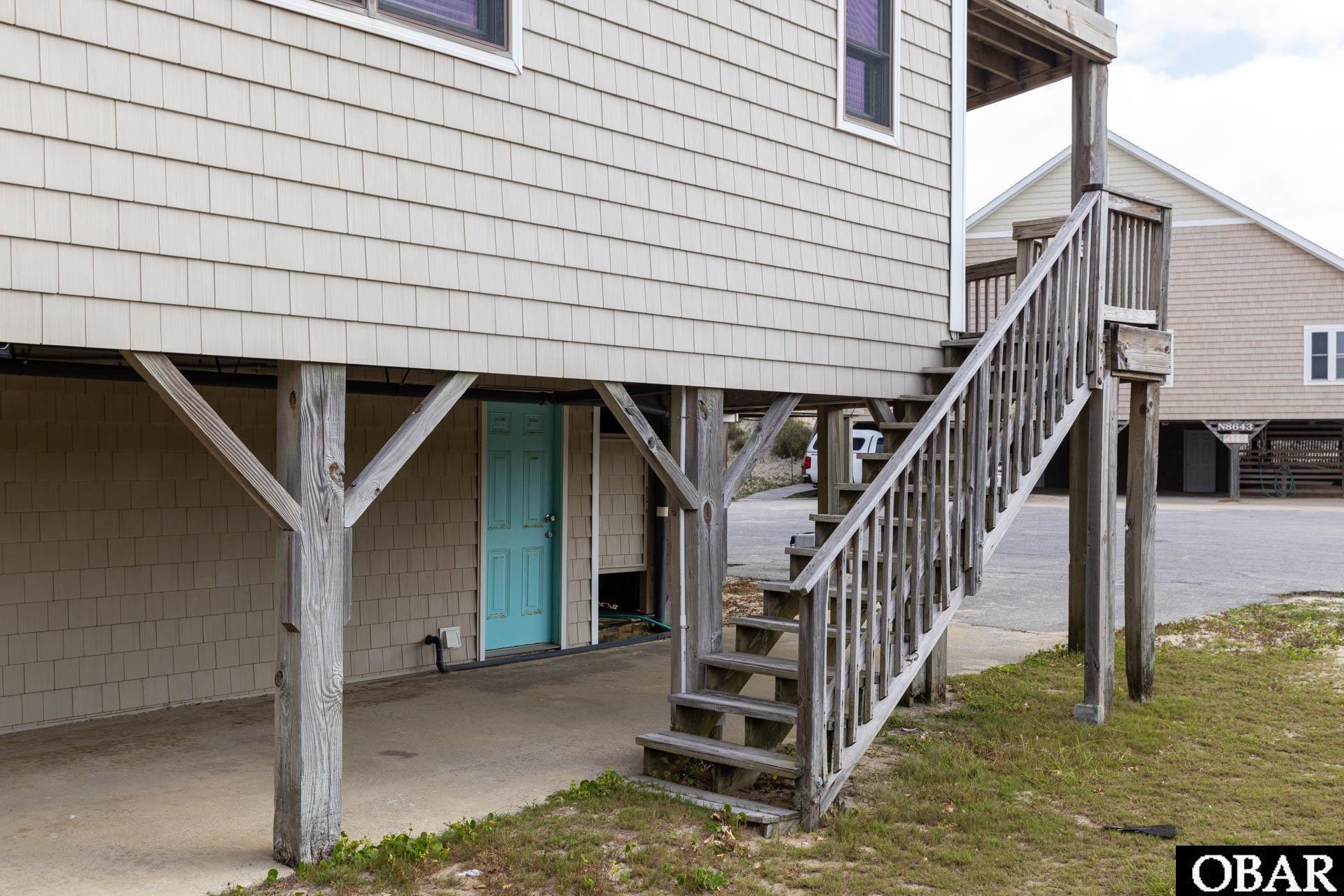 8643 South Old Oregon Inlet Road, Unit 24 Nags Head, NC 27959 - Photo 41 of 41 Stairs to 2nd Level
