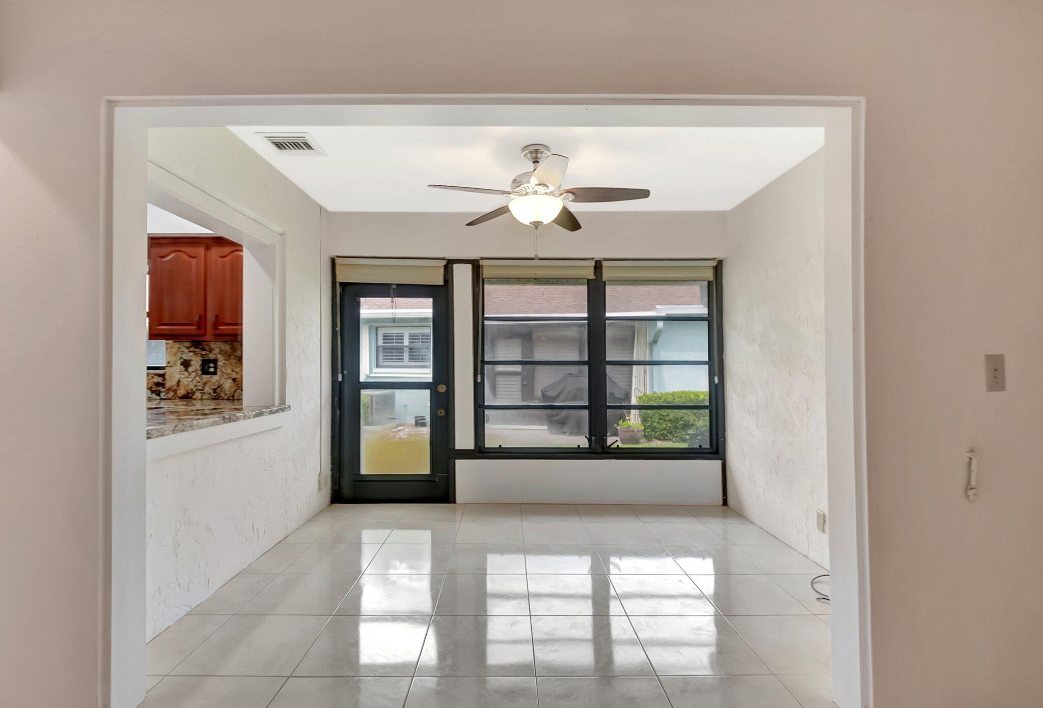 9765 Pecan Tree Drive, Unit B Boynton Beach, FL 33436 - Photo 10 of 35 Florida room opened up