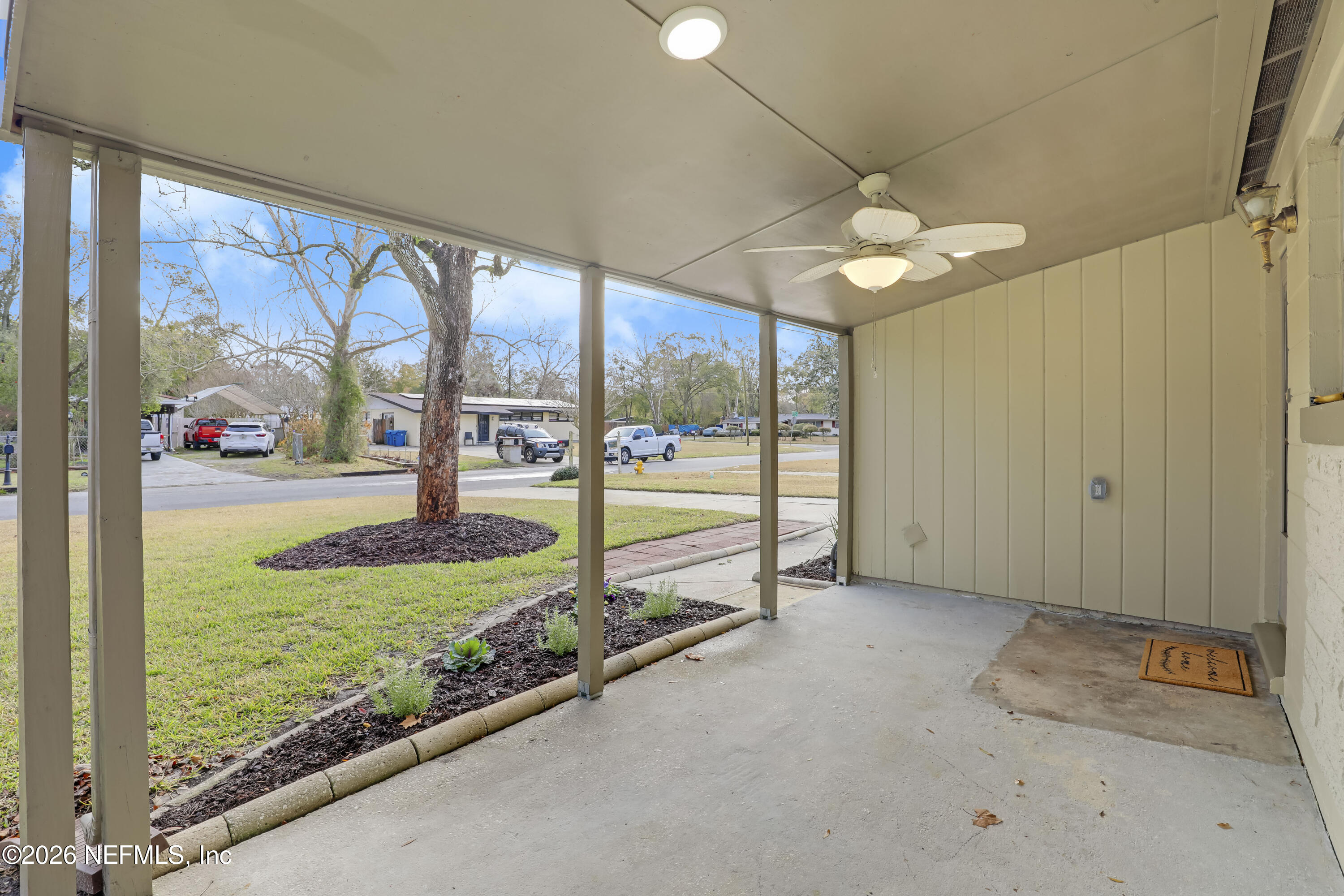 3944 Rodby Drive Jacksonville, FL 32210 - Photo 6 of 40 a view of an entryway with garden