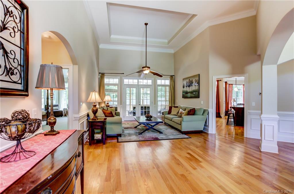 5908 Johnson Road Clover, SC 29710 - Photo 3 of 23 a living room with furniture floor to ceiling window and wooden floor