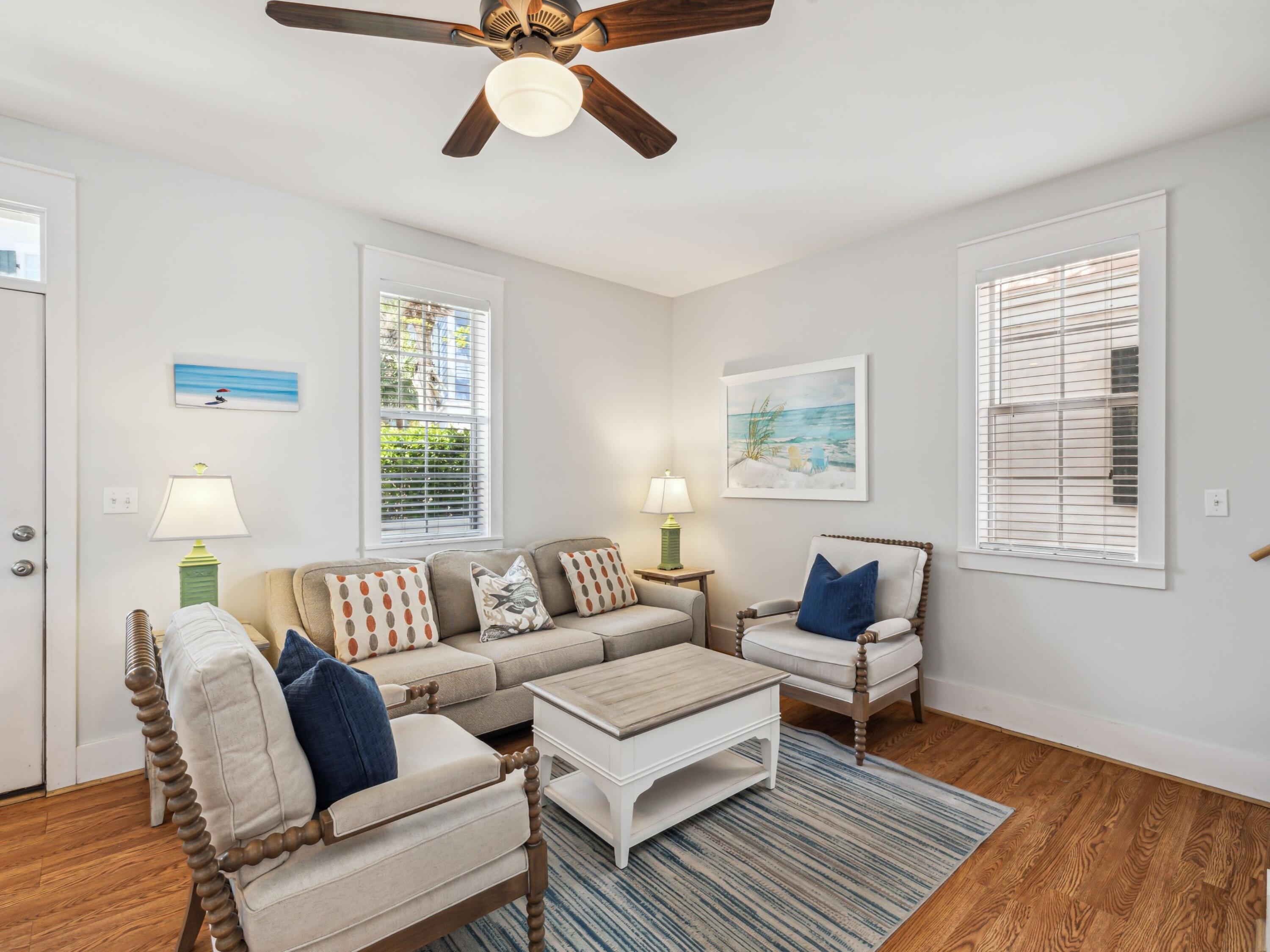 198 Somerset Bridge Road, Unit 103 Santa Rosa Beach, FL 32459 - Photo 19 of 39 a living room with furniture and a window