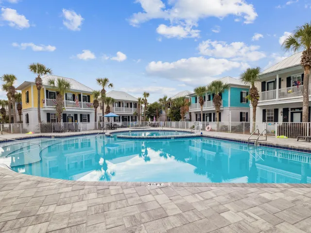 a view of a house with a swimming pool