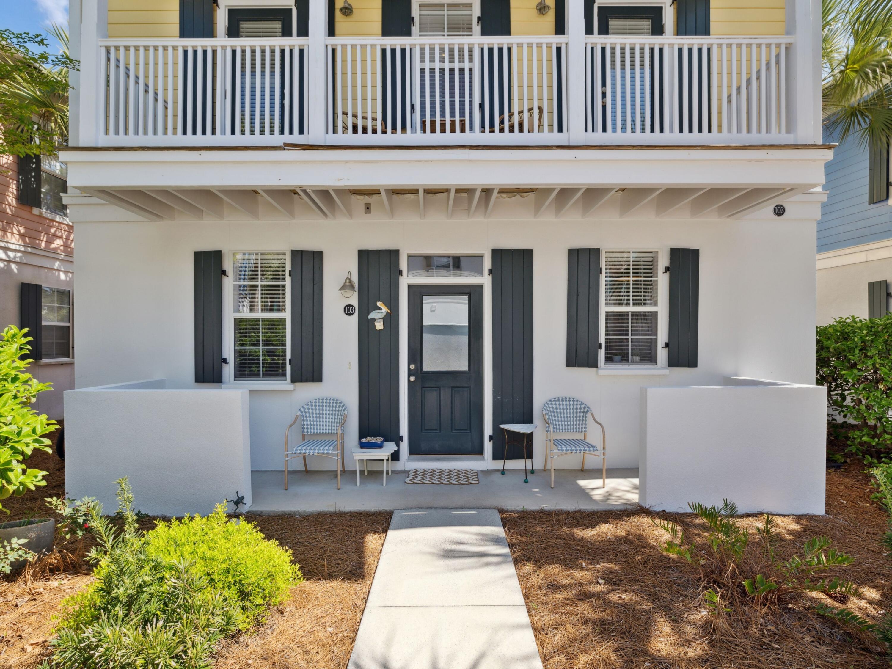 198 Somerset Bridge Road, Unit 103 Santa Rosa Beach, FL 32459 - Photo 9 of 39 a front view of a house