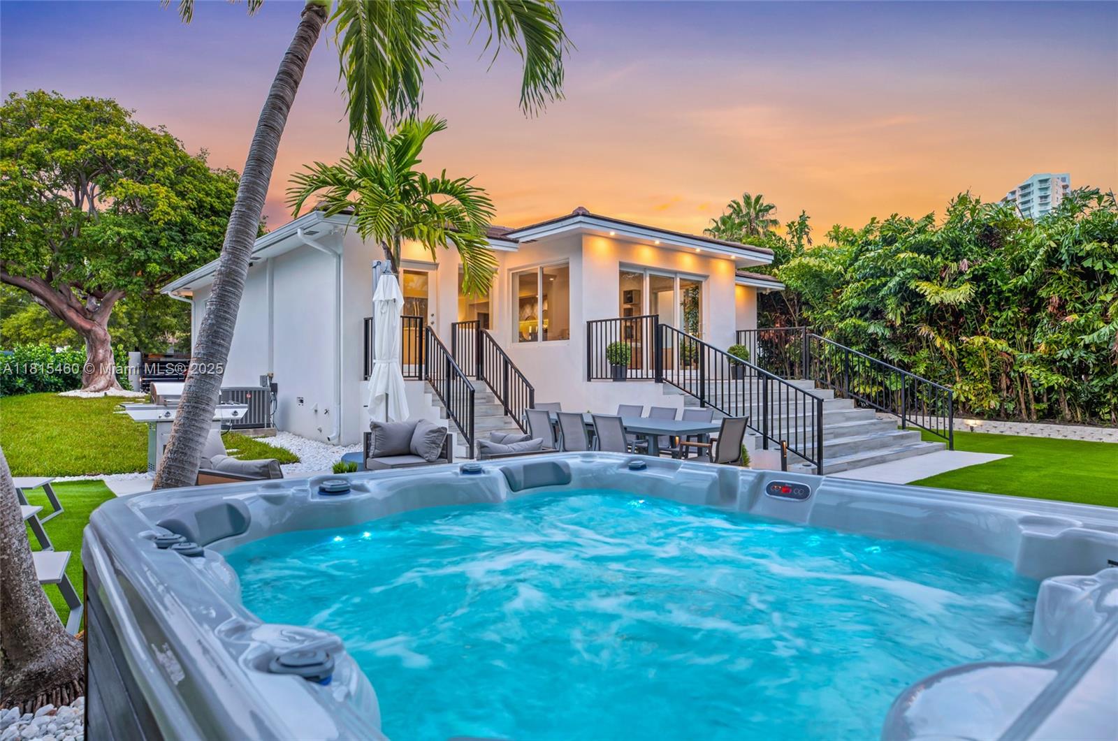 38 Southwest 25th Road Miami, FL 33129 - Photo 29 of 29 a house view with a sitting space and garden