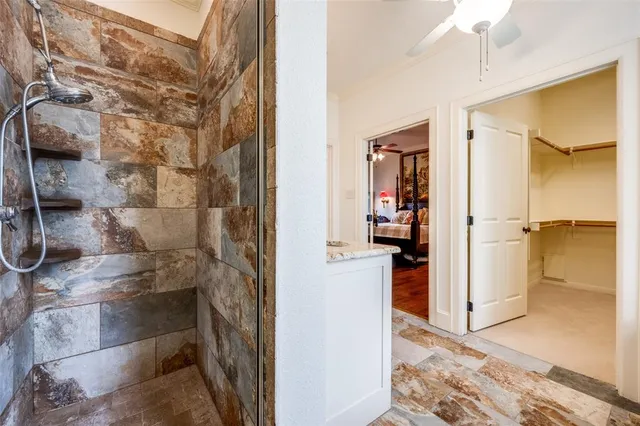 a view of walk in closet