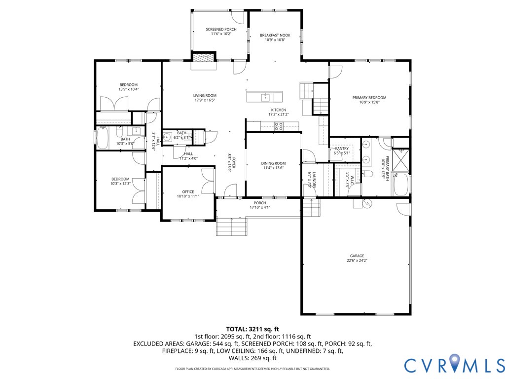6446 Chestnut Church Road Mechanicsville, VA 23116 - Photo 48 of 49 Floor plan - First Floor