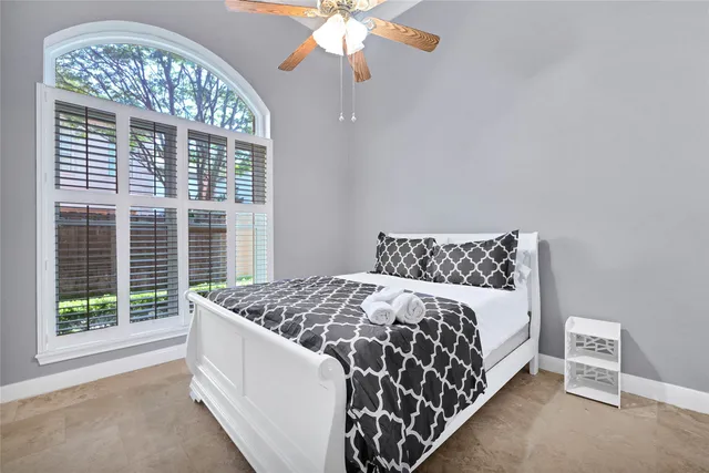 a view of a room with rack on the wall