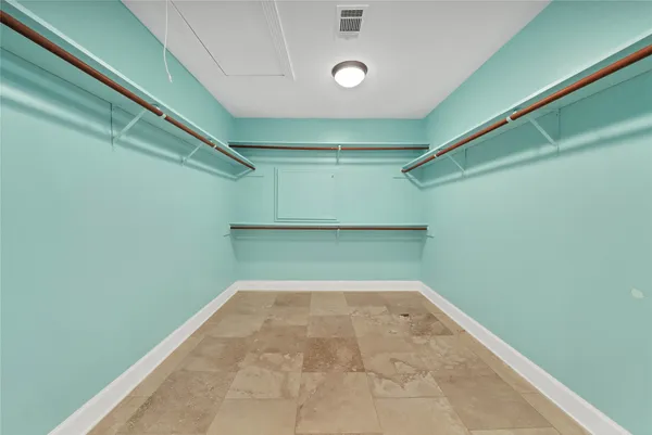 a view of a room with an empty space