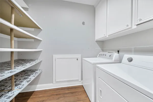 a view of washer and dryer