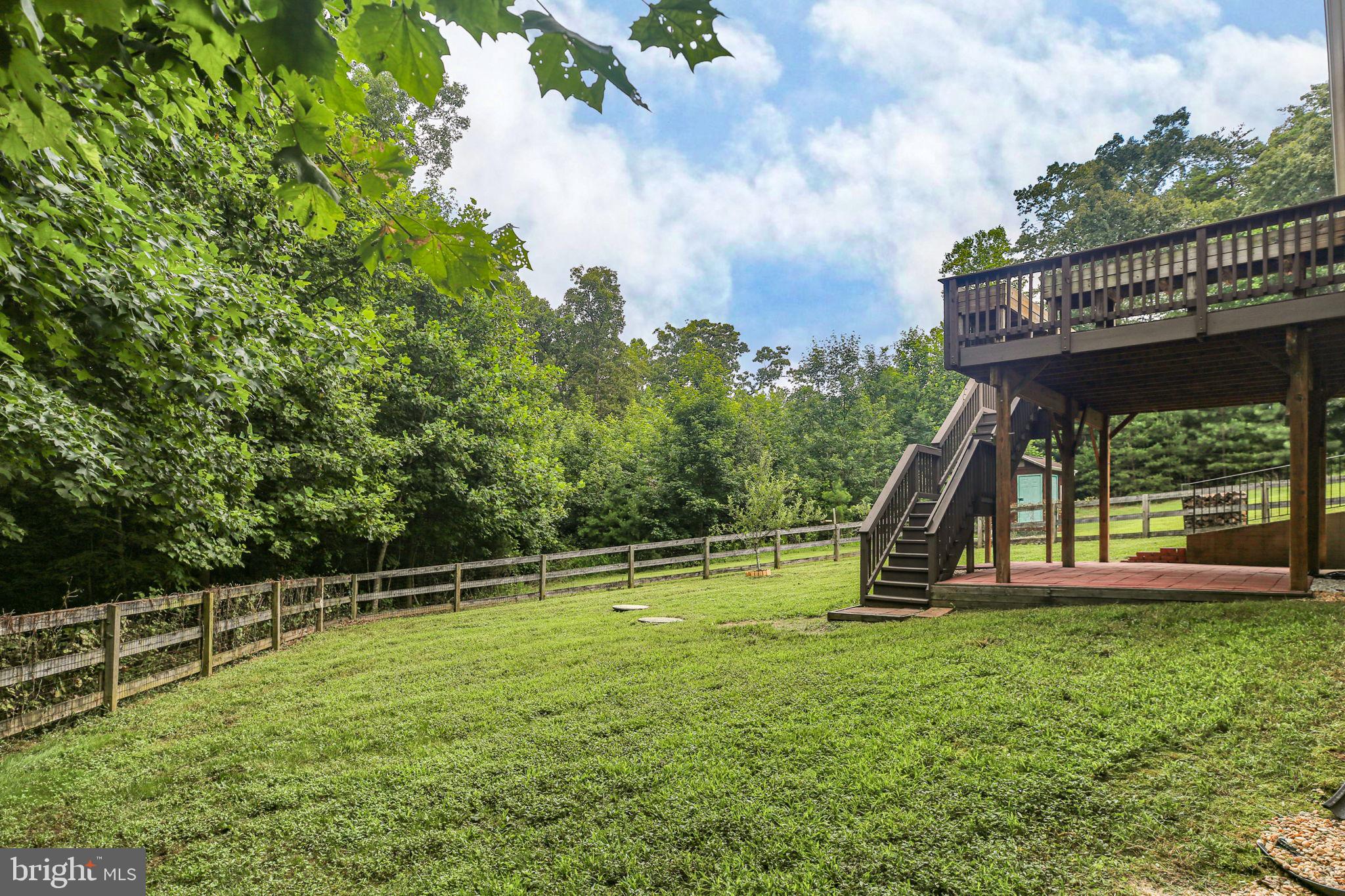 11263 Dahlgren Road King George, VA 22485 - Photo 32 of 47 Fenced backyard