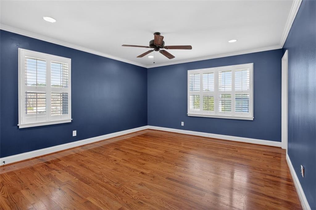 3 Berkshire Lane Rome, GA 30161 - Photo 26 of 44 wooden floor in an empty room with a window
