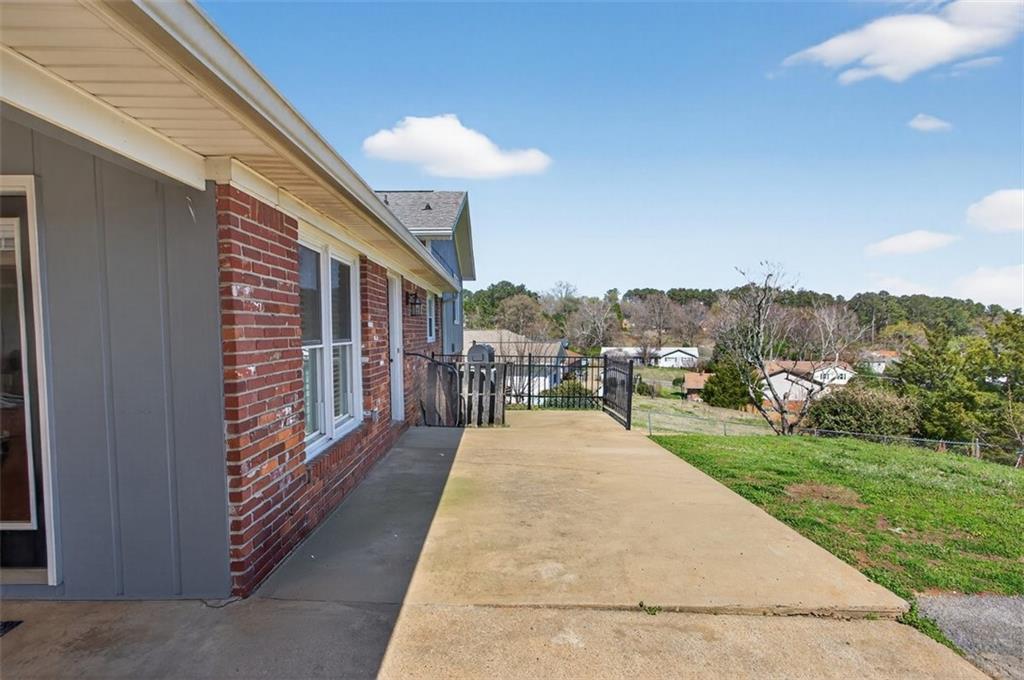 3 Berkshire Lane Rome, GA 30161 - Photo 31 of 44 a view of a house with backyard porch and sitting area