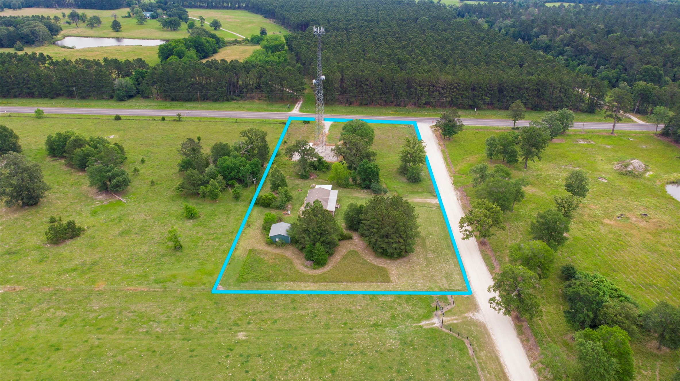 176 Low Keels Road Trinity, TX 75862 - Photo 44 of 46 a view of a yard