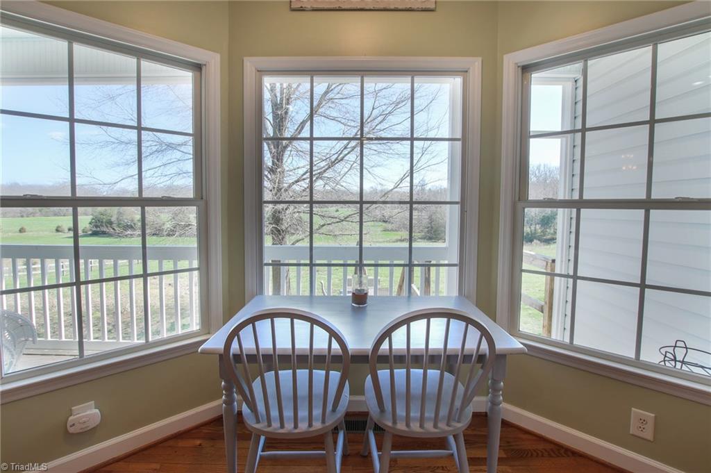 9252 Riverside Road Seagrove, NC 27341 - Photo 8 of 30 Breakfast Table, View of Cement Back Porch