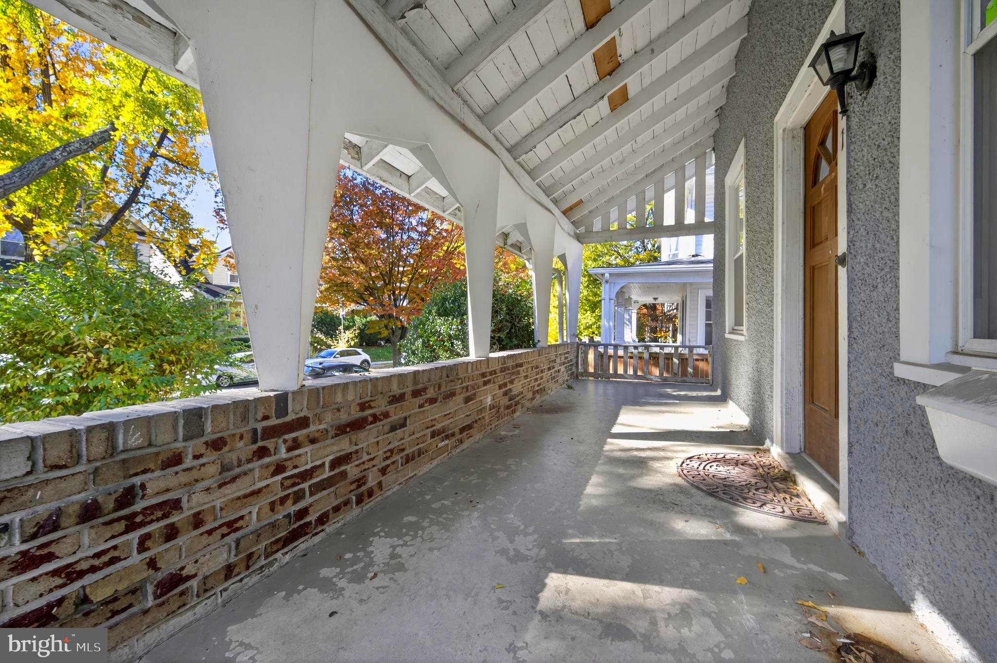 1211 Delafield Place Northwest Washington, DC 20011 - Photo 2 of 28 a view of a porch