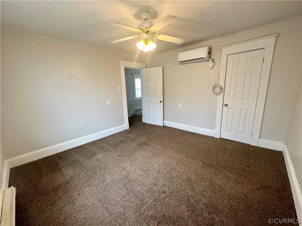 1417 Williamsburg Road Richmond, VA 23231 - Photo 16 of 35 an empty room with closet and a ceiling fan