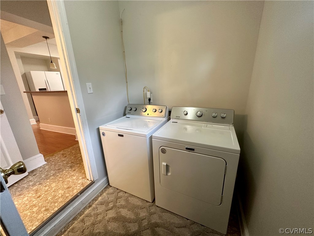 1417 Williamsburg Road Richmond, VA 23231 - Photo 24 of 35 a utility room with dryer and washer