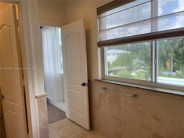 a view of front door