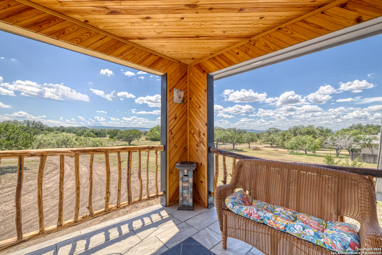 136 Cardinal Drive Camp Wood, TX 78833 - Photo 23 of 62 a view of a two chairs in the roof