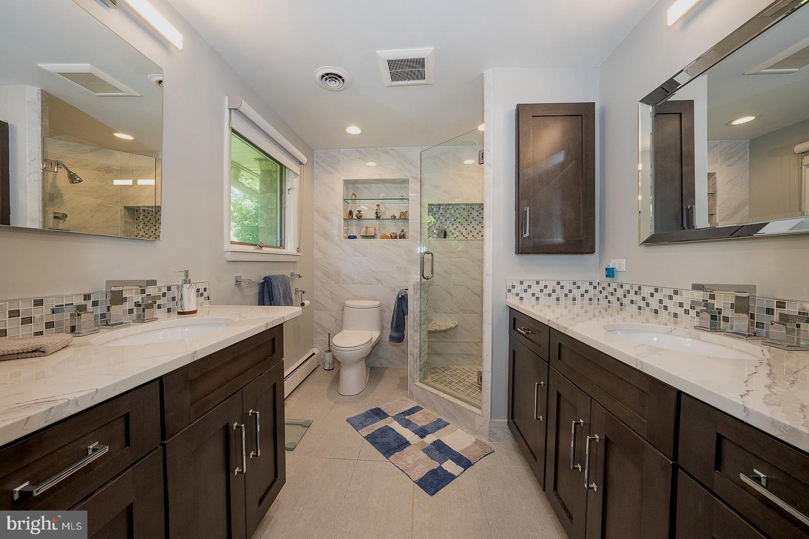 1436 Hillside Road Wynnewood, PA 19096 - Photo 32 of 42 Ensuite Primary Bathroom