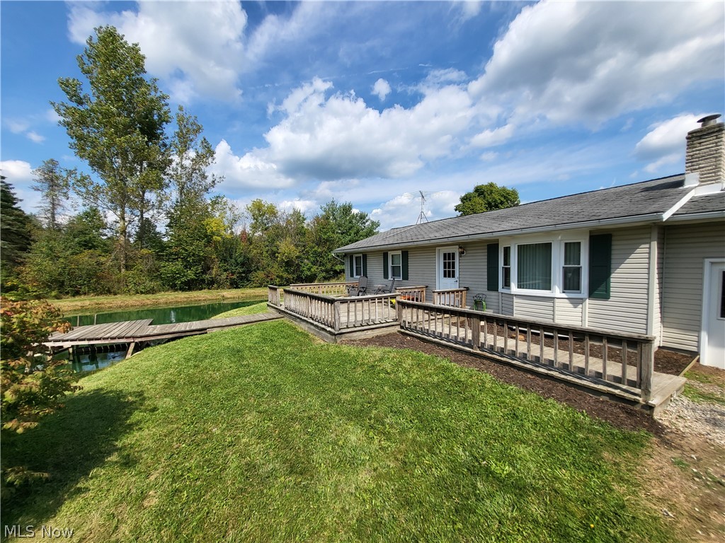 8383 Pawnee Road Lodi, OH 44254 - Photo 3 of 35 Deck offers much wildlife to view!