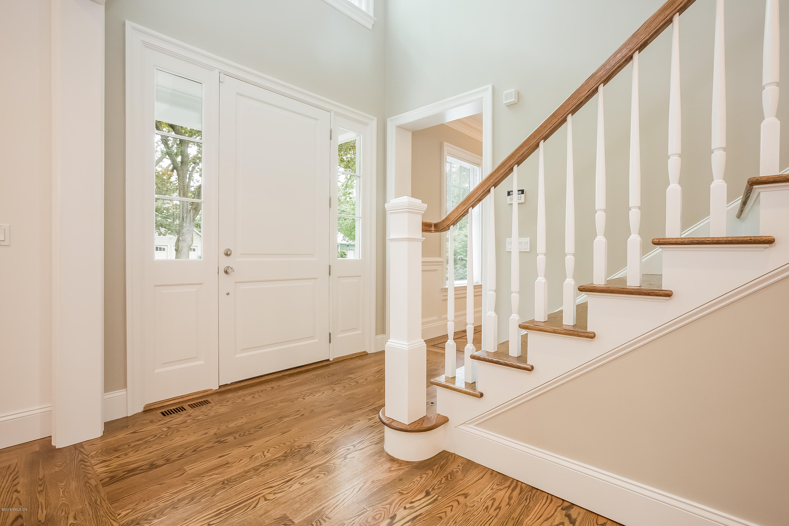 14 Palmer Terrace Riverside, CT 06878 - Photo 5 of 33 a view of entryway with wooden floor