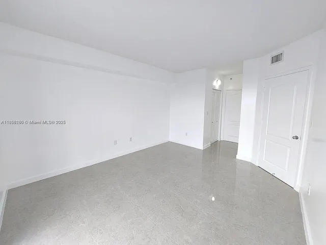 a view of empty room