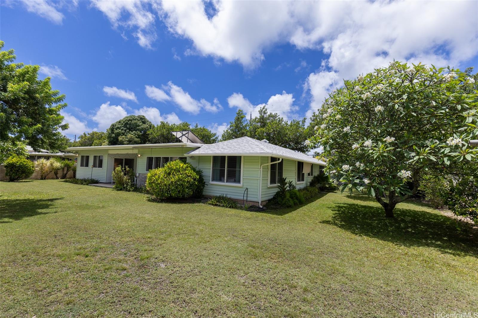 176 Kuulei Road Kailua, HI 96734 - Photo 19 of 25 Backyard looking towards back of home with large side yard.