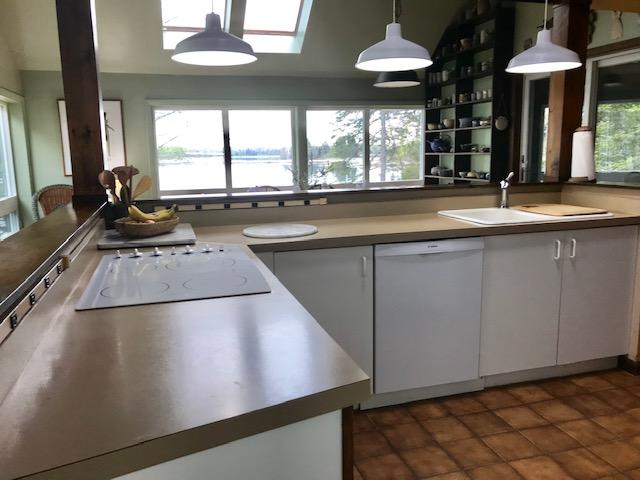 127 Paul Bunyan Road Corea, ME 04624 - Photo 10 of 46 Kitchen work area with long water views.