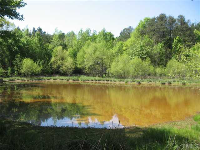 0 John D Winstead Road, Unit B Roxboro, NC 27574 - Photo 4 of 6 a view of a lake with a yard and trees all around