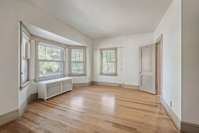 wooden floor in an empty room