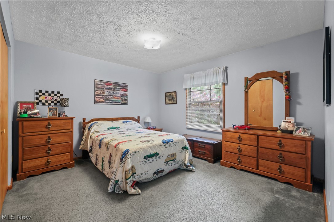 1835 Lynn Road Kent, OH 44240 - Photo 20 of 48 Carpeted bedroom featuring light gray painted walls and a textured ceiling
