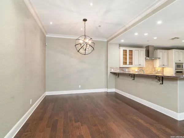 a view of kitchen and window