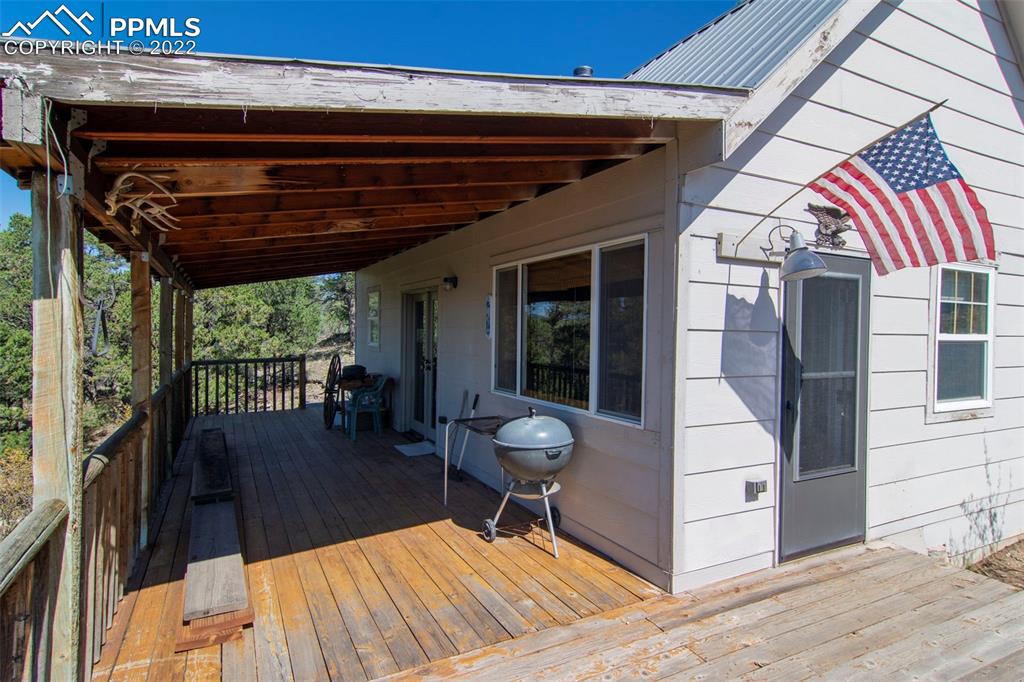 2126 E Path Cotopaxi, CO 81223 - Photo 2 of 34 a building outdoor space with patio furniture and potted plants