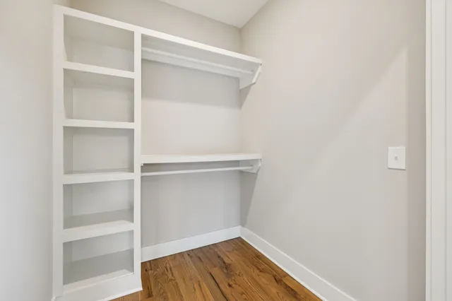 a view of a room with closet