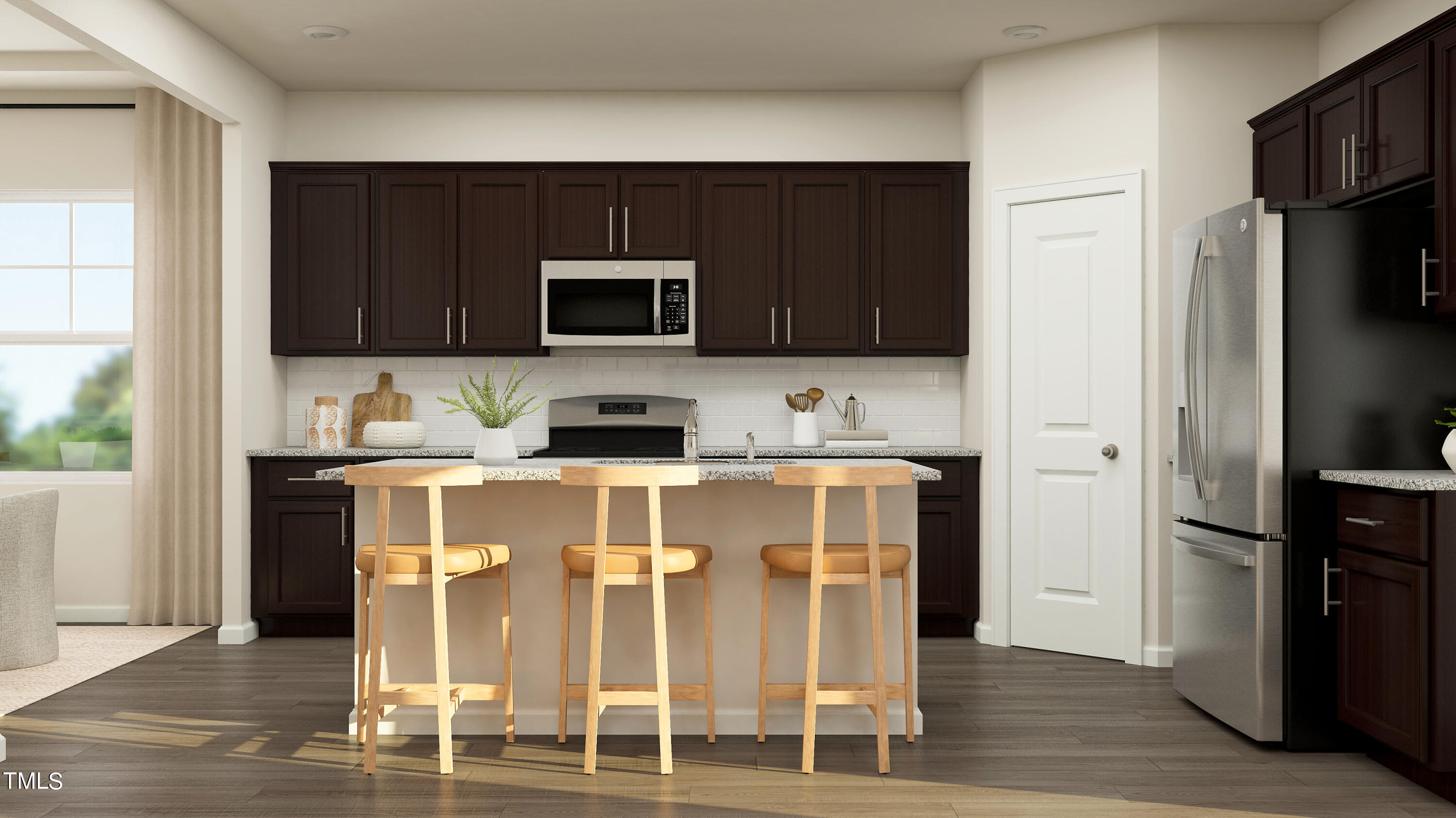 3712 Watson Rdg Lane, Unit MADISON Raleigh, NC 27616 - Photo 5 of 18 SUN_MapleRidge_Rend_Madison_Kitchen_1of2