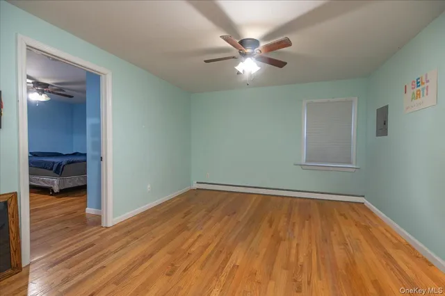 a view interior of the house and wooden floor