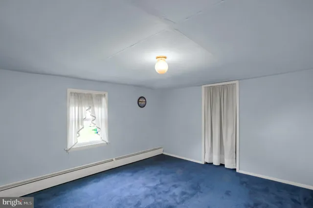 a view of hallway with window