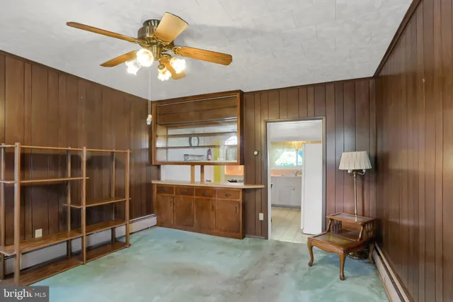 a view of a room with chairs