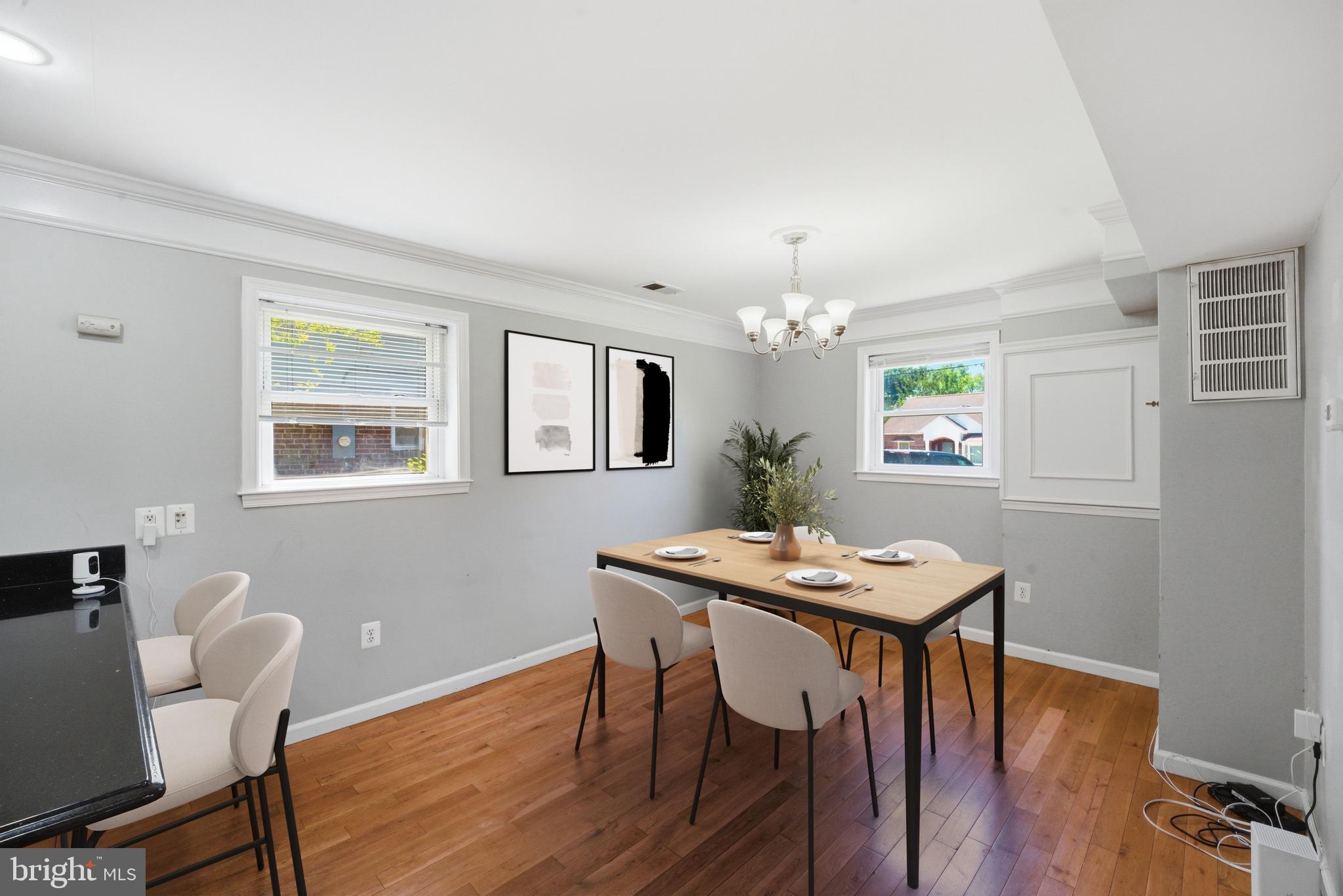 2507 Weisman Road Silver Spring, MD 20902 - Photo 20 of 41 Virtually Staged Dining Room/Breakfast Area