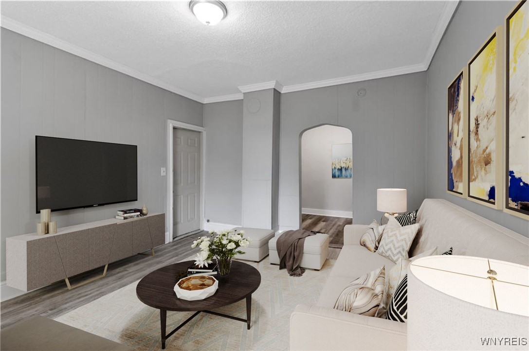 252 James Street Buffalo, NY 14210 - Photo 21 of 38 Upper Unit - Virtually Staged