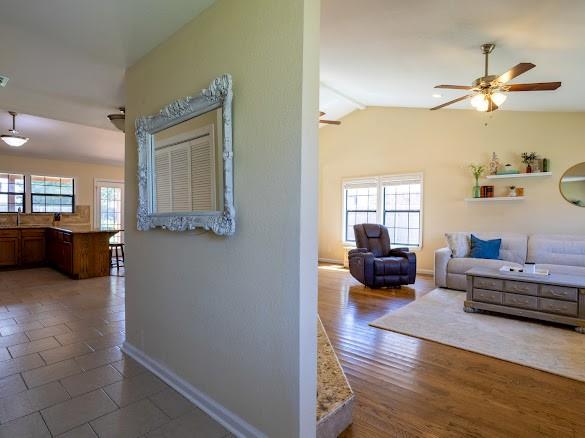 8209 Woodside Road Rowlett, TX 75088 - Photo 5 of 30 Entry leads to living and kitchen