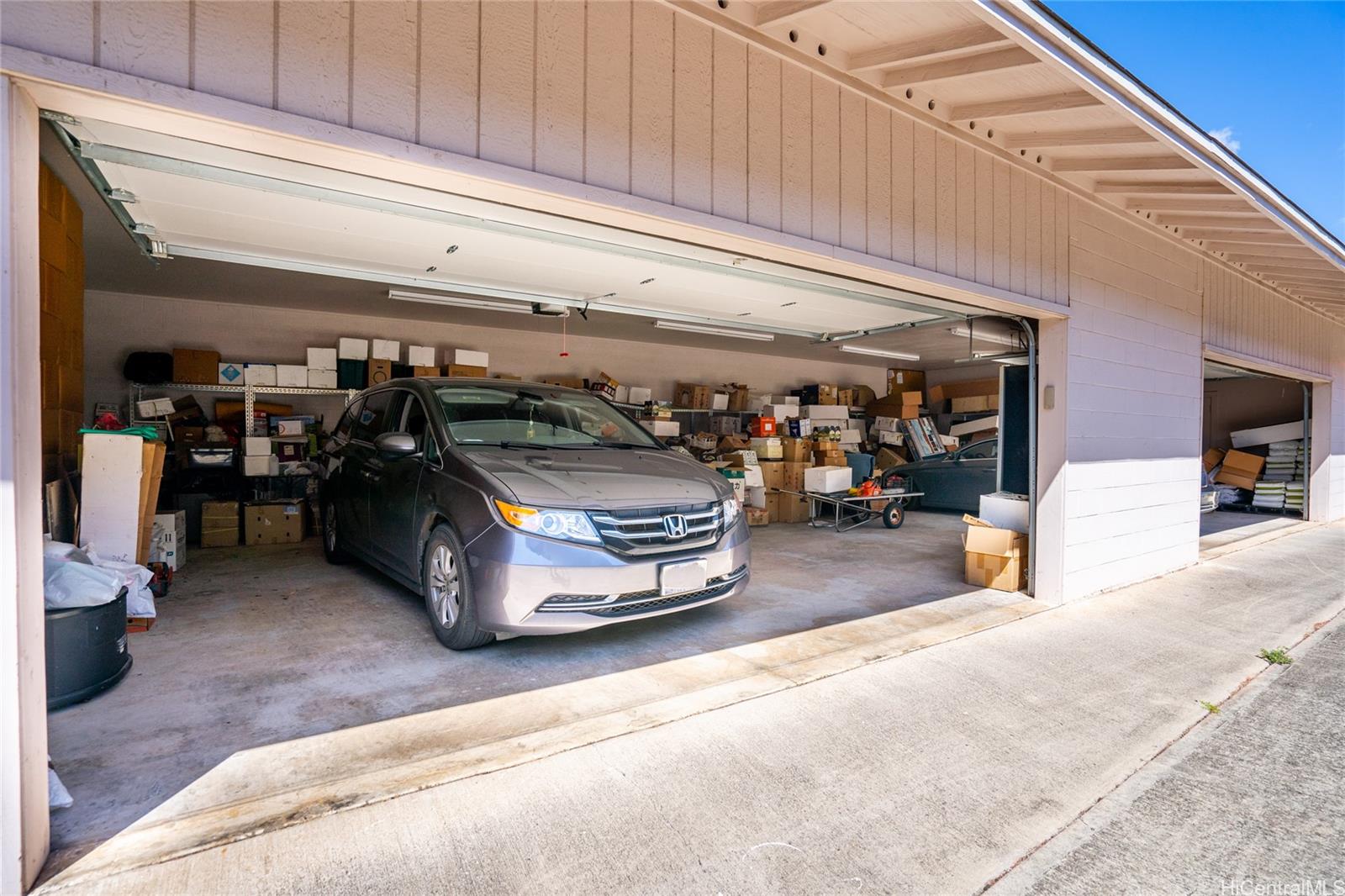 87-201 Paakea Road Waianae, HI 96792 - Photo 6 of 19 a car parked in garage